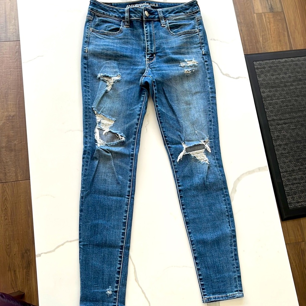 American Eagle super stretch high rise jegging size 8